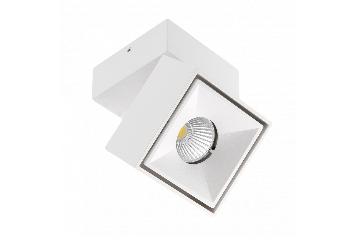 Dekor 'LED armatur bianco cct 8W 680lm AC220-240V 50/60 Hz Ra≥80 IP20 36° 2700/3300/4000K firkantet hvid' 1208962675