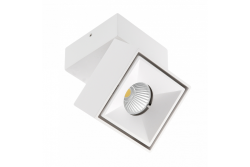 Dekor 'LED armatur bianco cct 8W 680lm AC220-240V 50/60 Hz Ra≥80 IP20 36° 2700/3300/4000K firkantet hvid' 1208962675