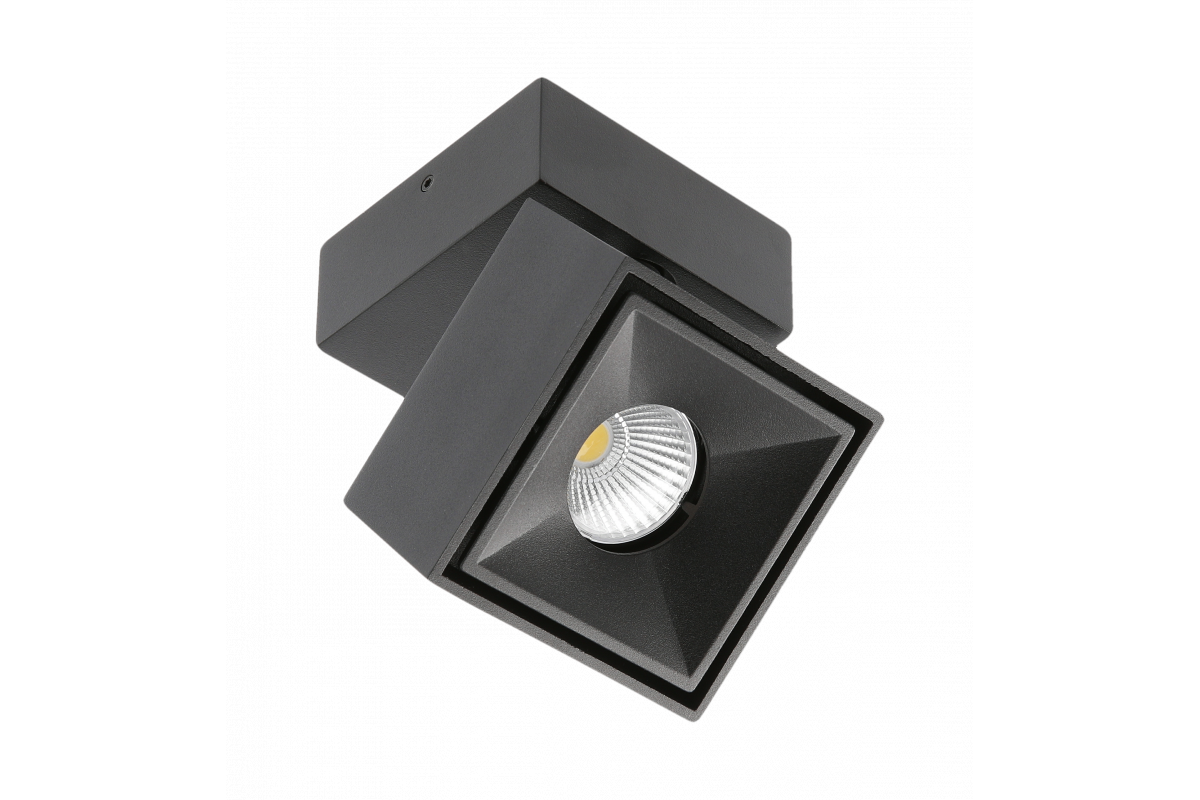 Dekor LED armatur BIANCO CCT 8W 680lm AC220-240V 50/60 Hz Ra≥80 IP20 36° 2700/3300/4000K firkantet sort. 1208962676