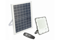 Solar LED projektør BRAVOS, 50W, 500lm, 6400K, IP65, 120°, solpanel, fjernbetjening, 3 år 1208962684