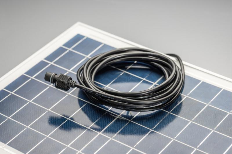 Solar LED projektør BRAVOS, 50W, 500lm, 6400K, IP65, 120°, solpanel, fjernbetjening, 3 år 1208962684