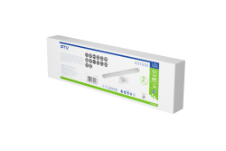 Dekor Led-armatur Catania 400mm 8W AC220-240V 50/60Hz 4000K IP44 RA >80 640lm Krom 1208962883