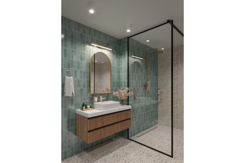 Decor Led armatur Catania 600mm 12W AC220-240V 50/60Hz 4000K IP44 RA >80 960lm Sort 1208962887