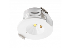 OMAHA-3 LED nødbelysning, 3W, 300lm, AC220-240V, 50-60Hz, IP20, 3h, 6400K, enkeltformål, TEST KNAP 1208963024