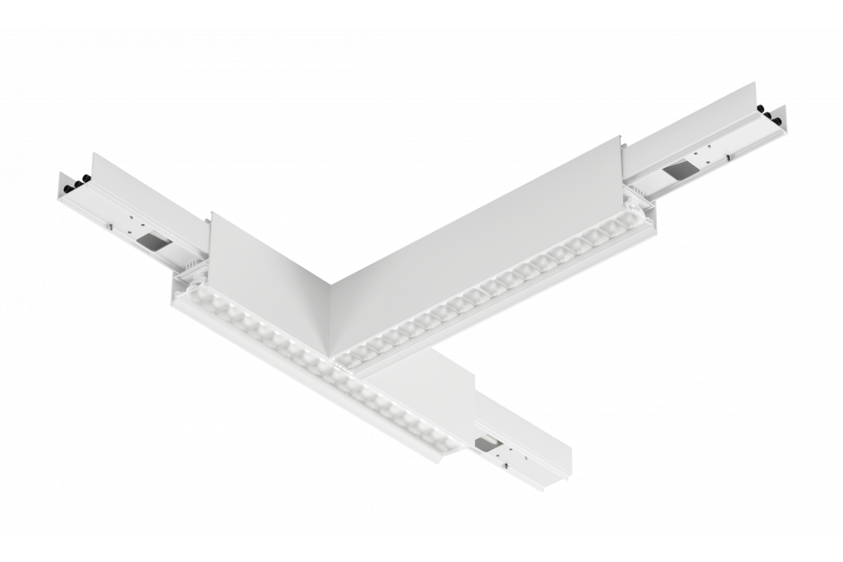 Dekor Lineær LED-armatur OMEGA LINE-T 30W 2700lm AC220-240V 50-60Hz 60° RA>80 IP20 UGR<19 4000K 120cm hvid. 1208963026