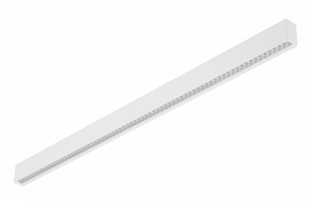 Decoreer Lineaire LED-armatuur OMEGA LINE-A 50W 4500lm AC220-240V 50-60Hz 60° RA>80 IP20 UGR<19 4000K 120cm hvid. 1208963027