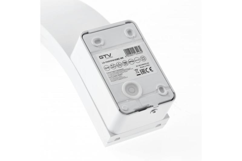 Dekor PARIS LED-lampe 10W 900lm IP54 AC220-240V 50/60Hz 140° 4000K hvid. 1208963097