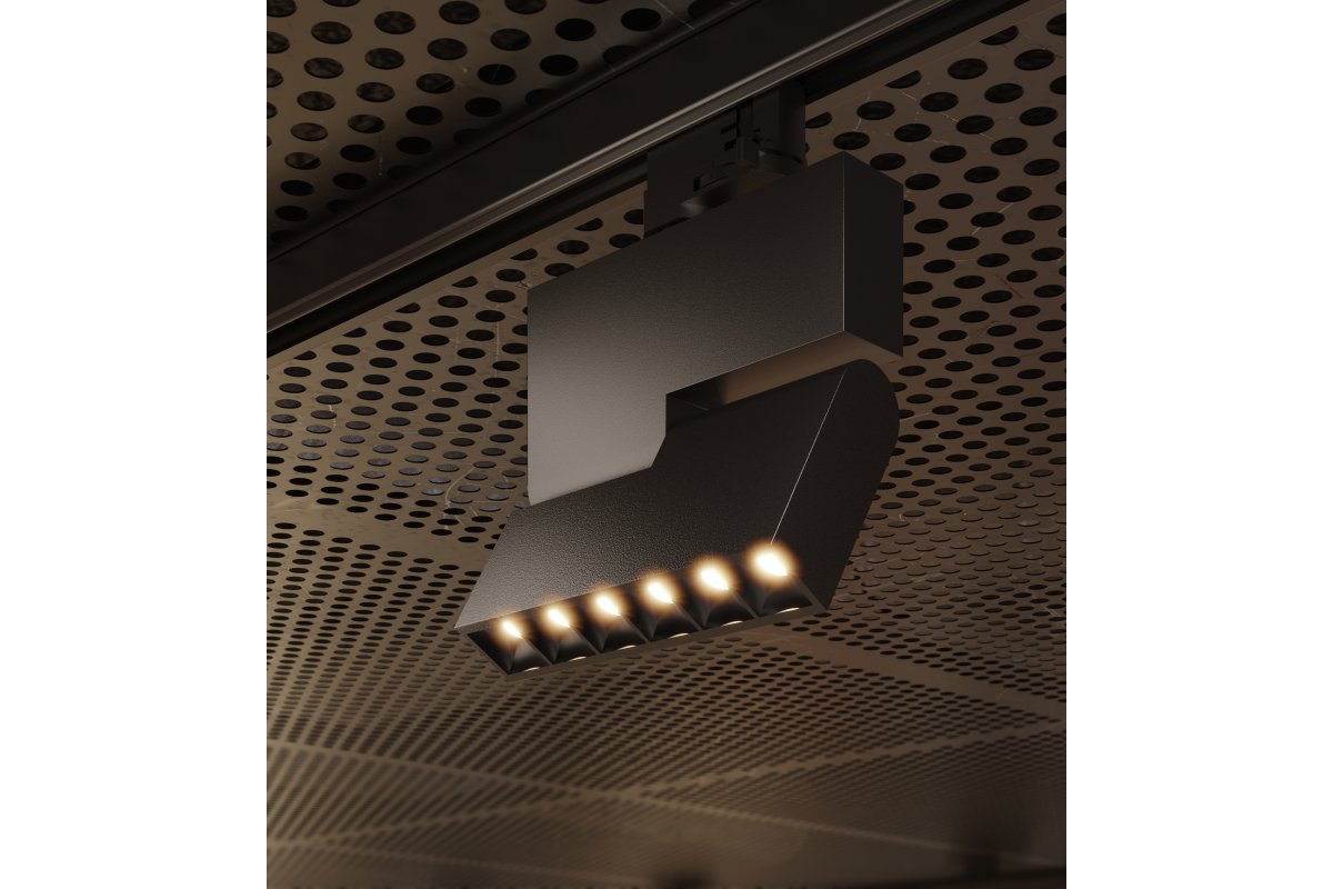 Dekor LED-armatur SIERRA 18W 1620lm AC220-240V 50/60 Hz PF>0,9 Ra≥80 IP20 IK08 4000K 48° sort. 1208963168