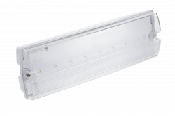 Nødlysarmatur TERNO-1 LED,3W,250lm,AC220-240V,50-60Hz,IP65,1t,6400K,dobbelt formål, TEST-knap 1208963197