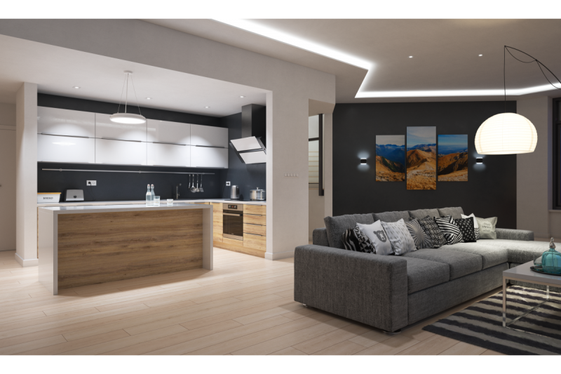 Dekor Facadearmatur bidirektionel LED VALLA 8W 640lm AC220-240V 50/60Hz IP54 4000K 1208963228