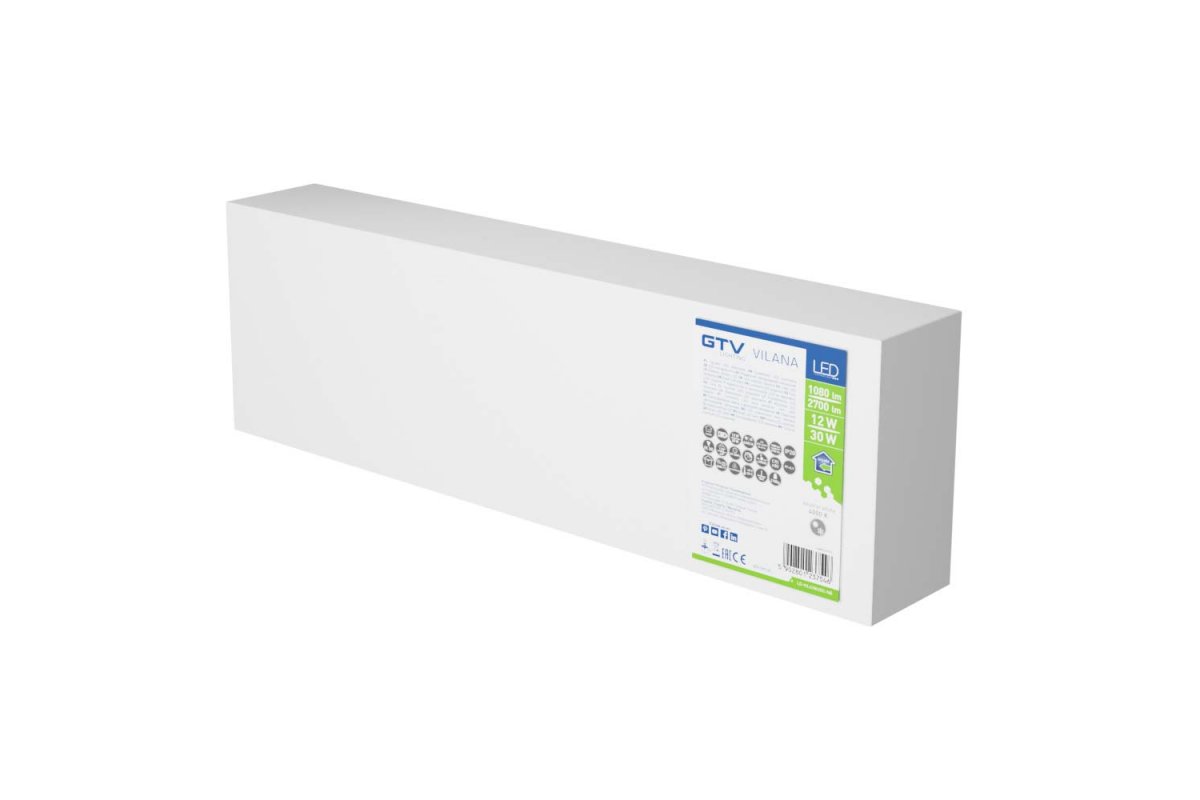 Decor LED hængende armatur VILANA 42W (30W+12W) 4000K RA>80 220-240VAC 48/120° UGR<19 120cm sort. 1208963237