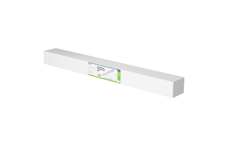 Decor Zita led-armatur med kontakt 600mm 15W AC220-240V 50/60Hz 4000K IP44 RA >80 1200lm Krom 1208963292