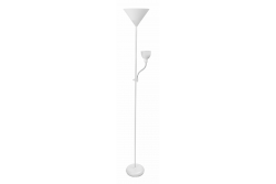 Decor Gulvlampe BENFICA 2 max 60W-E27 max 40W-E14 AC220-240V 50/60Hz hvid. 1208963345
