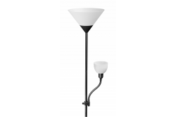 Decor Gulvlampe BENFICA 2 max 60W-E27 max 40W-E14 AC220-240V 50/60Hz sort 1208963346