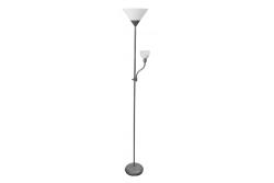 Decor Gulvlampe BENFICA 2 max 60W - E27 max 40W - E14 AC220-240V 50/60Hz grå. 1208963347