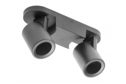 Dekor Loftlampe armatur BLINK AC220-240V 50/60 Hz GU10 maks. 20W*2 IP20 dobbelt sort 1208963842