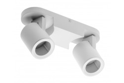 Dekor Loftlampe Armatur BLINK AC220-240V 50/60 Hz GU10 max. 20W*2 IP20 dobbelt hvid. 1208963843