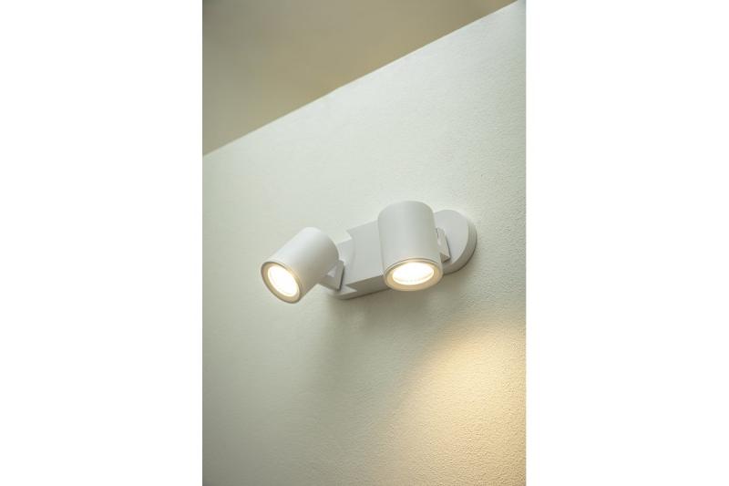 Dekor Loftlampe Armatur BLINK AC220-240V 50/60 Hz GU10 max. 20W*2 IP20 dobbelt hvid. 1208963843