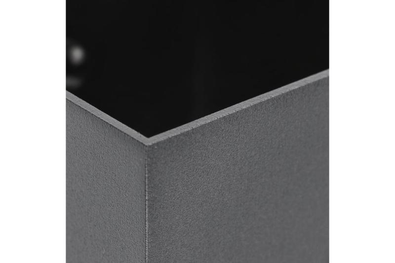 Decor Vægarmatur CAMPIONE aluminium G9 IP20 maks. 40W IP20 firkantet sort. 1208963849