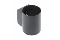 Decor Vægarmatur CAMPIONE aluminium G9 IP20 maks. 40W IP20 rund sort. 1208963851