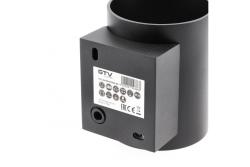 Decor Vægarmatur CAMPIONE aluminium G9 IP20 maks. 40W IP20 rund sort. 1208963851