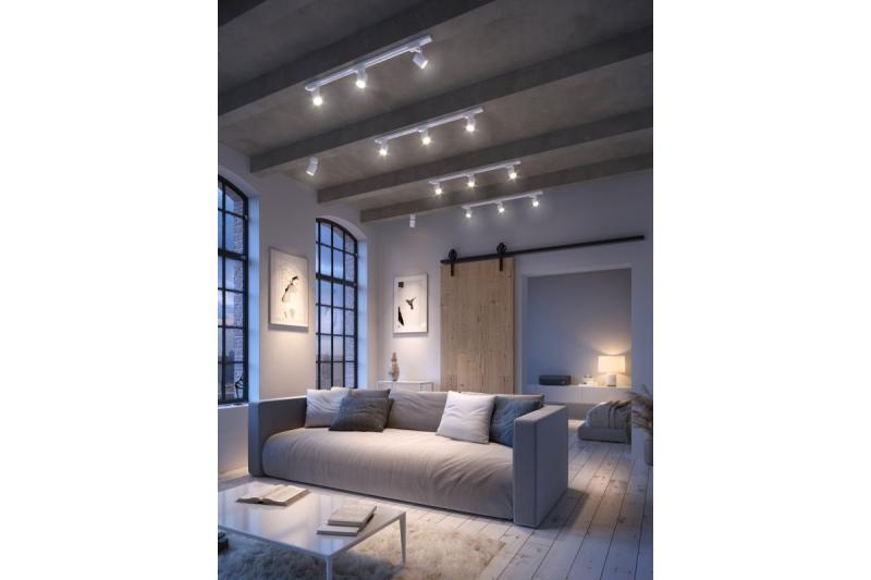 Dekor Loftlampe FARGO aluminium 70x160mm IP20 maks 20W rund hvid. 1208963878