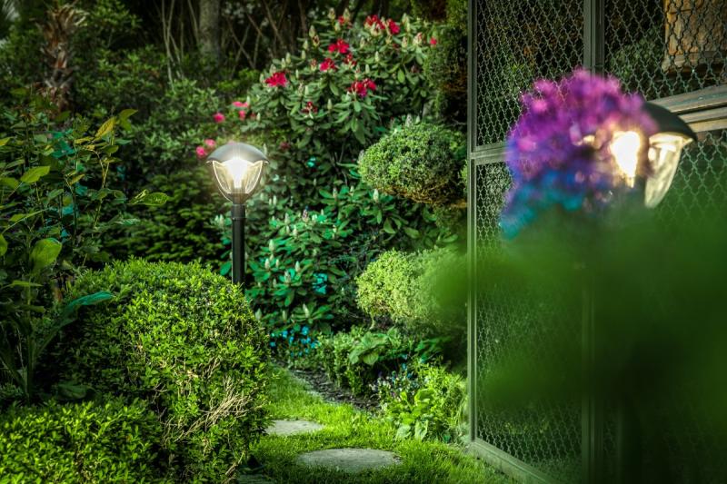 Decor Havebelysning GRANDE-P E27 MAX.60W IP54 AC220-240V 50-60Hz stolpe sort 1208963883