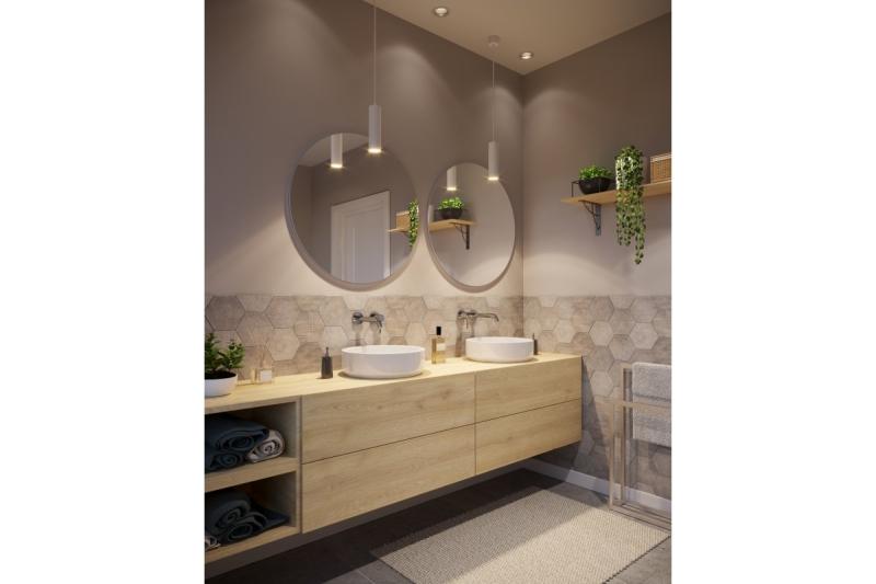 Dekor Ophængt armatur LAGOS GU10 aluminium IP20 maks. 20W hvid 1208963910