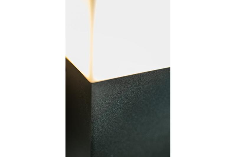 Dekor Udendørs Væglampe LARGO-AU E27 MAX.15W IP44 AC220-240V 50-60Hz med lige top i grafitfarve. 1208963916