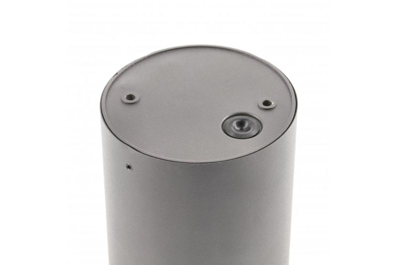 Dekor Loftarmatur LENTO alu 100x130 IP54 MAX.35W rund grafit. 1208963924