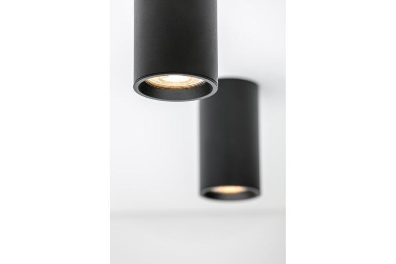 Decor Lamp overflademonteret SENSA MINI aluminium 64x115 IP20 maks 50W rund sort kabinet. 1208964013