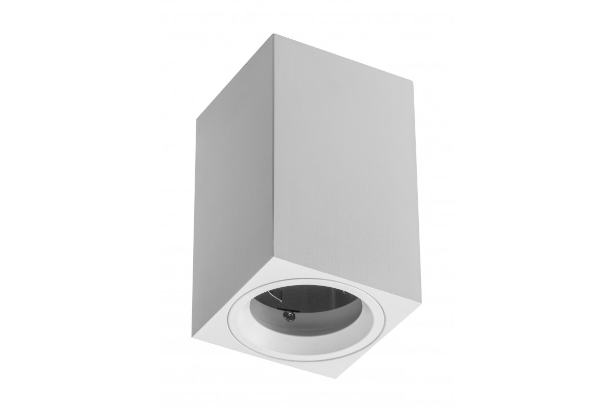 Dekorlampe overflademonteret SENSA MINI aluminium 70x70x115 IP20 max 50W firkantet hvidt hus. 1208964014