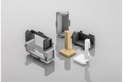 Intern stik VELLO L profil, hvid, (10 stk./pk.) 1208964160