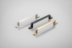 Zamak håndtag OTTO C = 128 mm champagne 1208966178