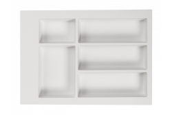 Decor Cutle Bestikindsats til Køkkenskuffe 400 Hvid 1208966373