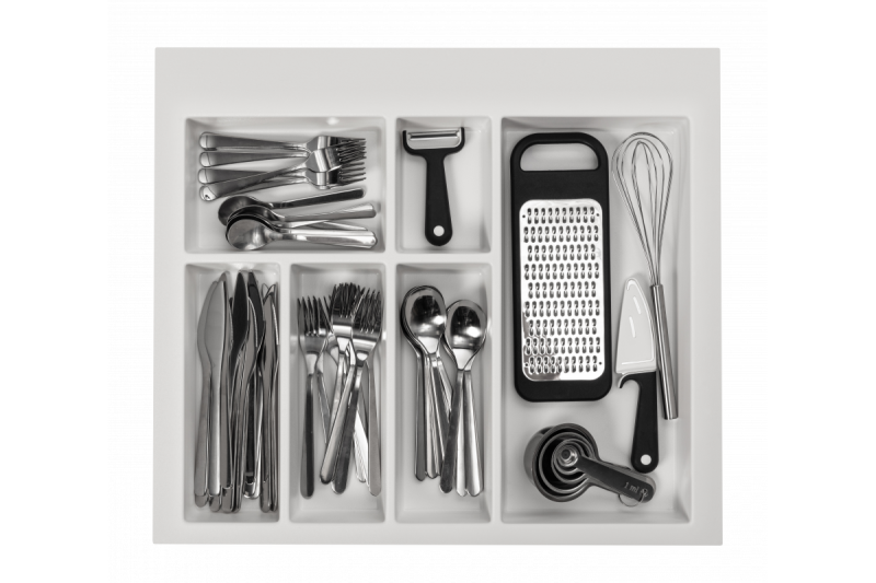 Decor Cutle Bestikindsats til Køkkenskuffe 600 Hvid 1208966377