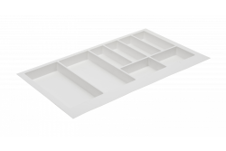 Decor Cutle Bestikbakkeindsats til Køkkenskuffe 900 Hvid 1208966381