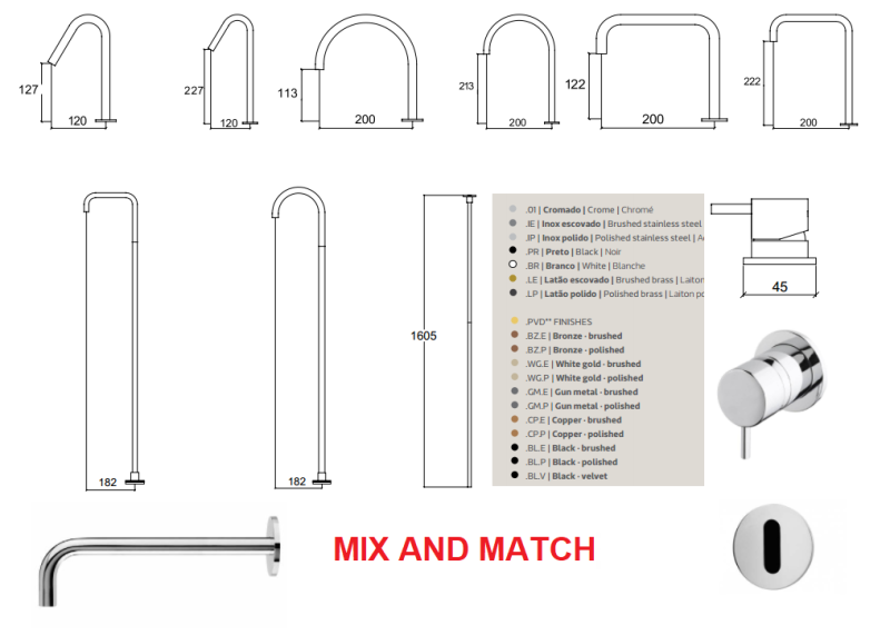 Waterrevolution Flow indbygget håndvask med infrarød sensor på batterier børstet gun metal T118EBGME