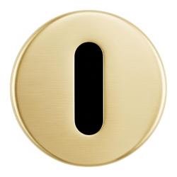 Waterevolution Flow indbygget håndvask med infrarød sensor på netstrøm PVD lys guld T118EEWGE