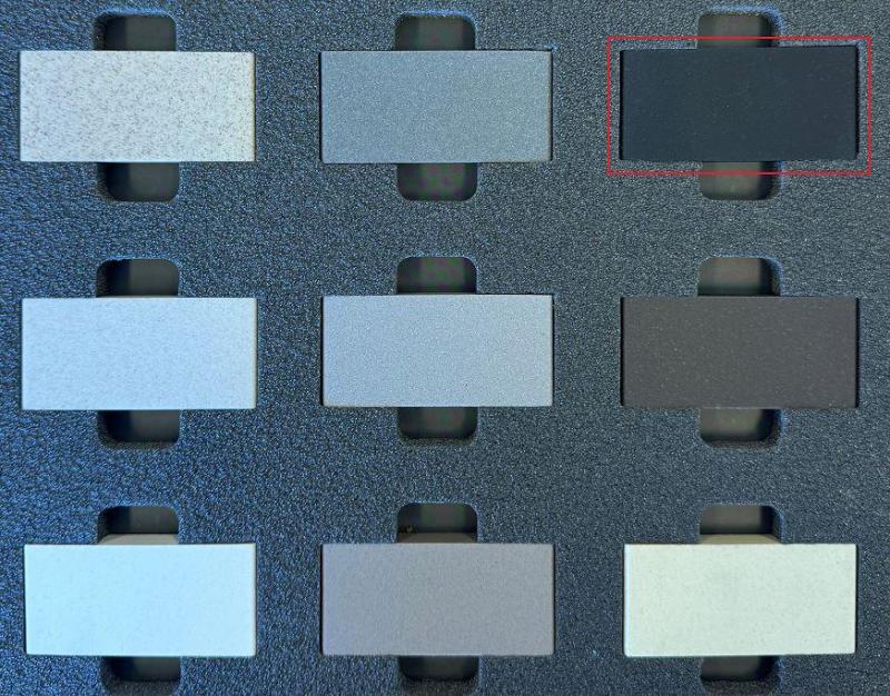 GraniteMy Universal håndvaske Kvarts Granit farveprøve SORT 1208967244