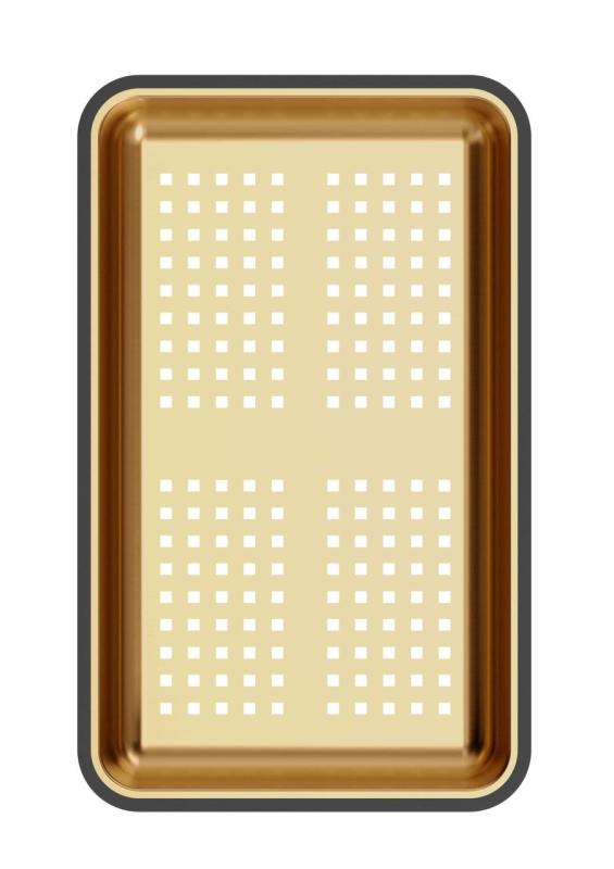 Quadri kobber resterbak 38x23 cm til Newport vaske 1208967505