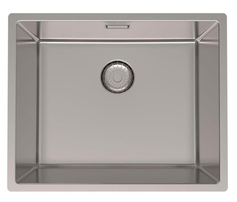 Pure.Sink Prestige rustfrit stål vask 50x40 cm 10mm radius undermontering, planmontering og overmontering PPG5040-02