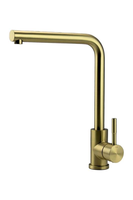 Pure.Sink Elite Steel Spark køkkenarmatur PVD børstet guld PS8040-60