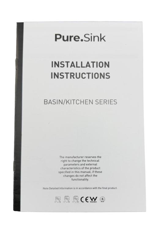 Pure.Sink Elite Steel Spark-S køkkenarmatur i rustfrit stål med udtrækkelig tud PS8041-02