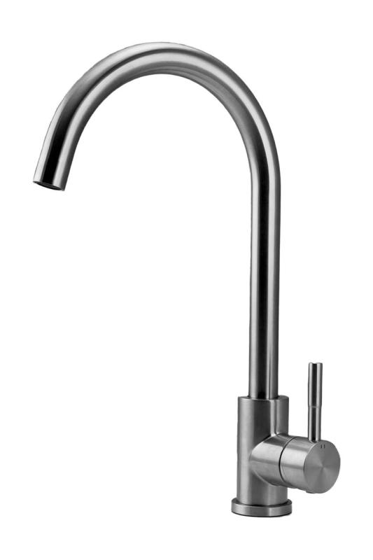 Pure.Sink Elite Steel Stream køkkenarmatur rustfrit stål PS8044-02