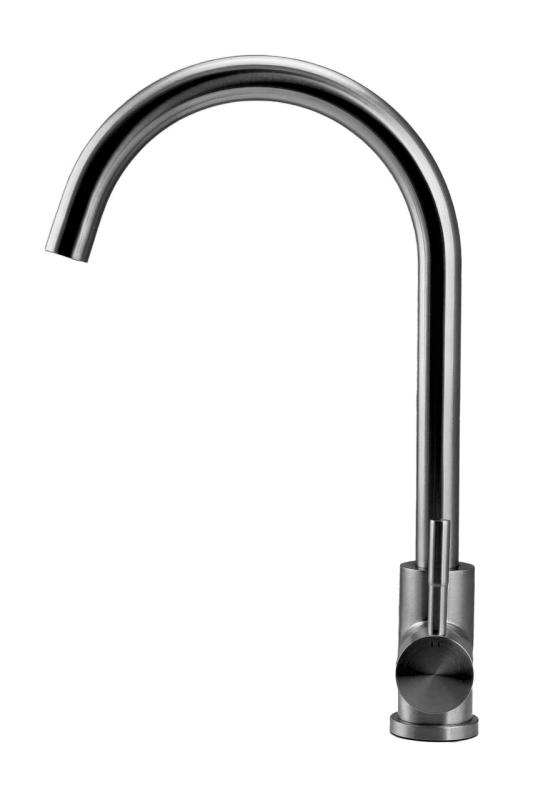 Pure.Sink Elite Steel Stream køkkenarmatur rustfrit stål PS8044-02