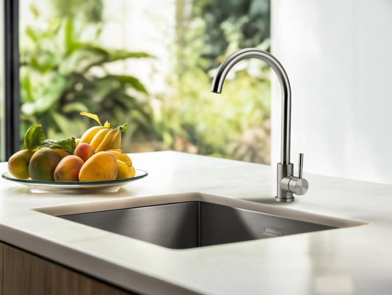 Pure.Sink Elite Steel Stream køkkenarmatur rustfrit stål PS8044-02