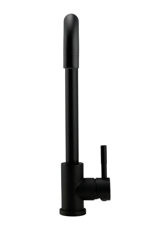 Pure.Sink Elite Steel Stream køkkenarmatur Mat sort PS8044-10