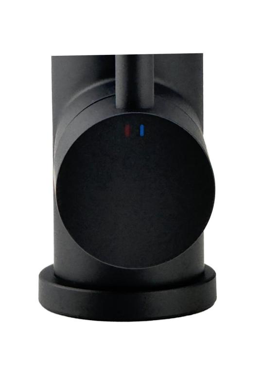 Pure.Sink Elite Steel Stream køkkenarmatur Mat sort PS8044-10