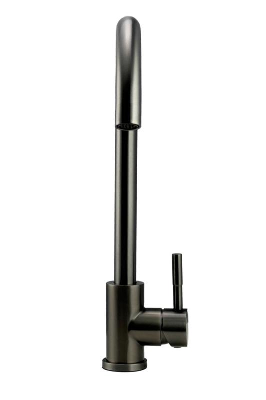 Pure.Sink Elite Steel Stream køkkenarmatur PVD Gun metal PS8044-61